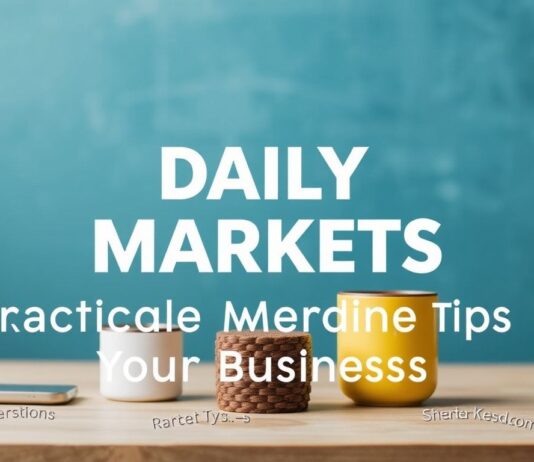 Günlük Pazarlar: İşletmeniz için Pratik Pazarlama İpuçları Daily Markets: Practical Marketing Tips for Your Business