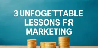 Marketing’de Başarı için 3 Unutulmaz Ders 3 Unforgettable Lessons for Success in Marketing