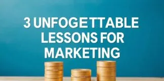 Marketing’de Başarı için 3 Unutulmaz Ders 3 Unforgettable Lessons for Success in Marketing