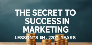 Marketing’de Başarının Sırrı: Benim 20 Yılımın Öğütleri The Secret to Success in Marketing: Lessons from My 20 Years