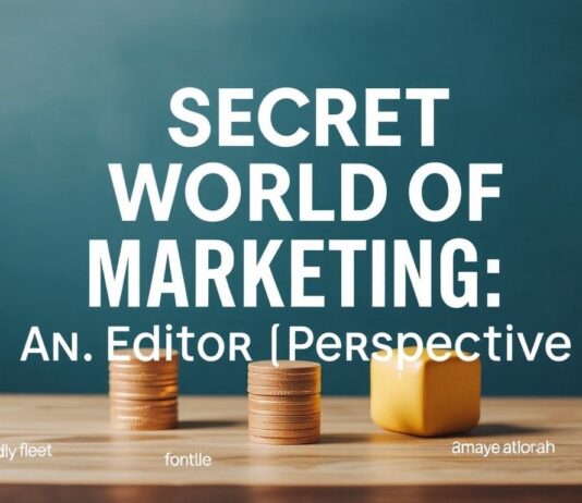 Marketing’in Gizli Dünyası: Bir Editörün Görüşü The Secret World of Marketing: An Editor's Perspective