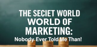 Marketing’in Gizli Dünyası: Kimse Bana Böyle Anlatmadı! The Secret World of Marketing: Nobody Ever Told Me That!