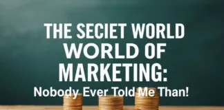 Marketing’in Gizli Dünyası: Kimse Bana Böyle Anlatmadı! The Secret World of Marketing: Nobody Ever Told Me That!