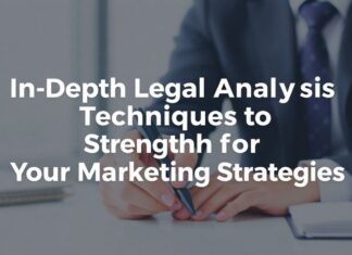 Pazarlama Stratejilerinizi Güçlendirecek Derinlemesine Yasal Analiz Teknikleri In-Depth Legal Analysis Techniques to Strengthen Your Marketing Strategies