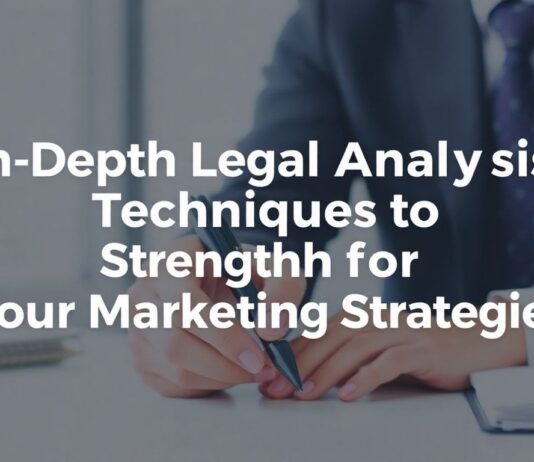 Pazarlama Stratejilerinizi Güçlendirecek Derinlemesine Yasal Analiz Teknikleri In-Depth Legal Analysis Techniques to Strengthen Your Marketing Strategies